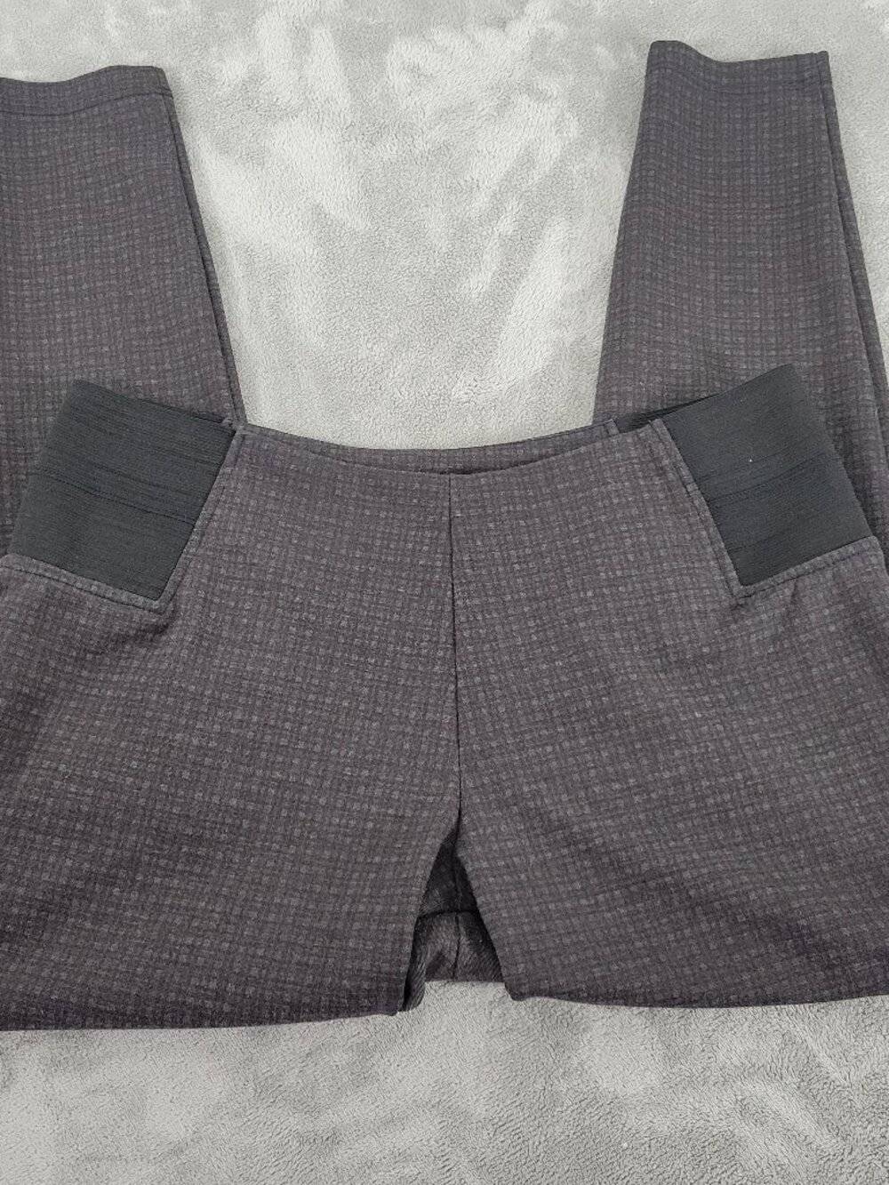 Kut from the Kloth Angie Womens 1X Plaid Skinny Pants Elastic Waist PLA63E